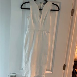 XS Lulus Quite Spectacular White Bodycon Dress